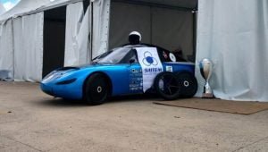 Yangından Kurtardıkları Araçla Otonom Yarışı Kazandılar