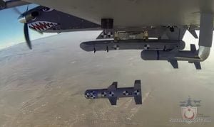 TUSAŞ HÜRKUŞ-C’den Roketsan MAM-L atışı