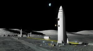 NASA İnsanlı Ay Misyonu İçin SpaceX ile Çalışacak