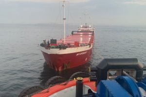 İstanbul Boğazı girişinde gemi arızası