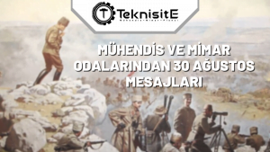 Mühendis ve mimar odalarından 30 Ağustos mesajları