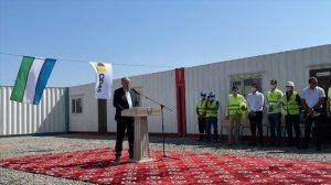 ODAŞ Enerji, Özbekistan’da kuracağı doğal gaz çevrim santralinin temelini attı