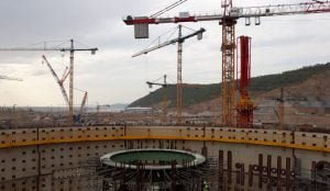 Akkuyu’da ikinci katman kuruldu