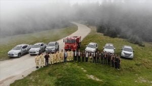 Ormancılar Doğu Karadeniz’deki Örümcek Ormanları’nda nöbette