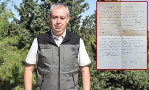 Alev avcısı ormancıları duygulandıran mektup