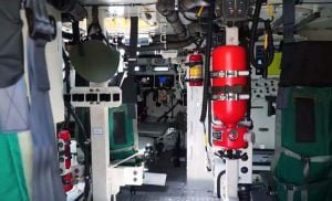 Mehmetçiği koruyan yerli yangın söndürme sistemi