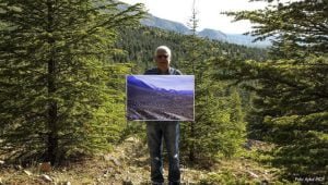 Emekli orman mühendisinin 34 yıllık emeği