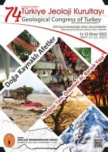 74. Türkiye Jeoloji  Kurultayı 11-15 Nisan 2022’de toplanıyor