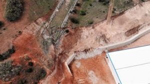 Tokat OSB’de heyelan