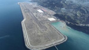 Mimar Sinan tekniği uygulanan denize dolgu havalimanı açılıyor