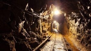 Altın madeninde göçük