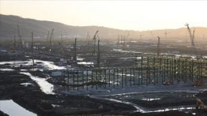 Bakan Dönmez, Filyos Doğalgaz İşleme Tesisleri’nde çalışmaları inceledi