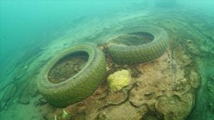 Sualtı Görüntü Yönetmeni Ceylan, Van Gölü’ndeki kirliliği görüntüledi